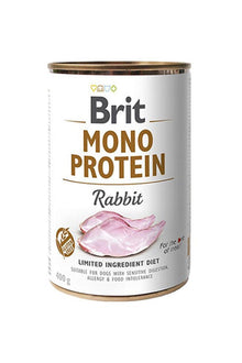  Brit care lata mono protein rabbit 400 g - alimiento húmedo
